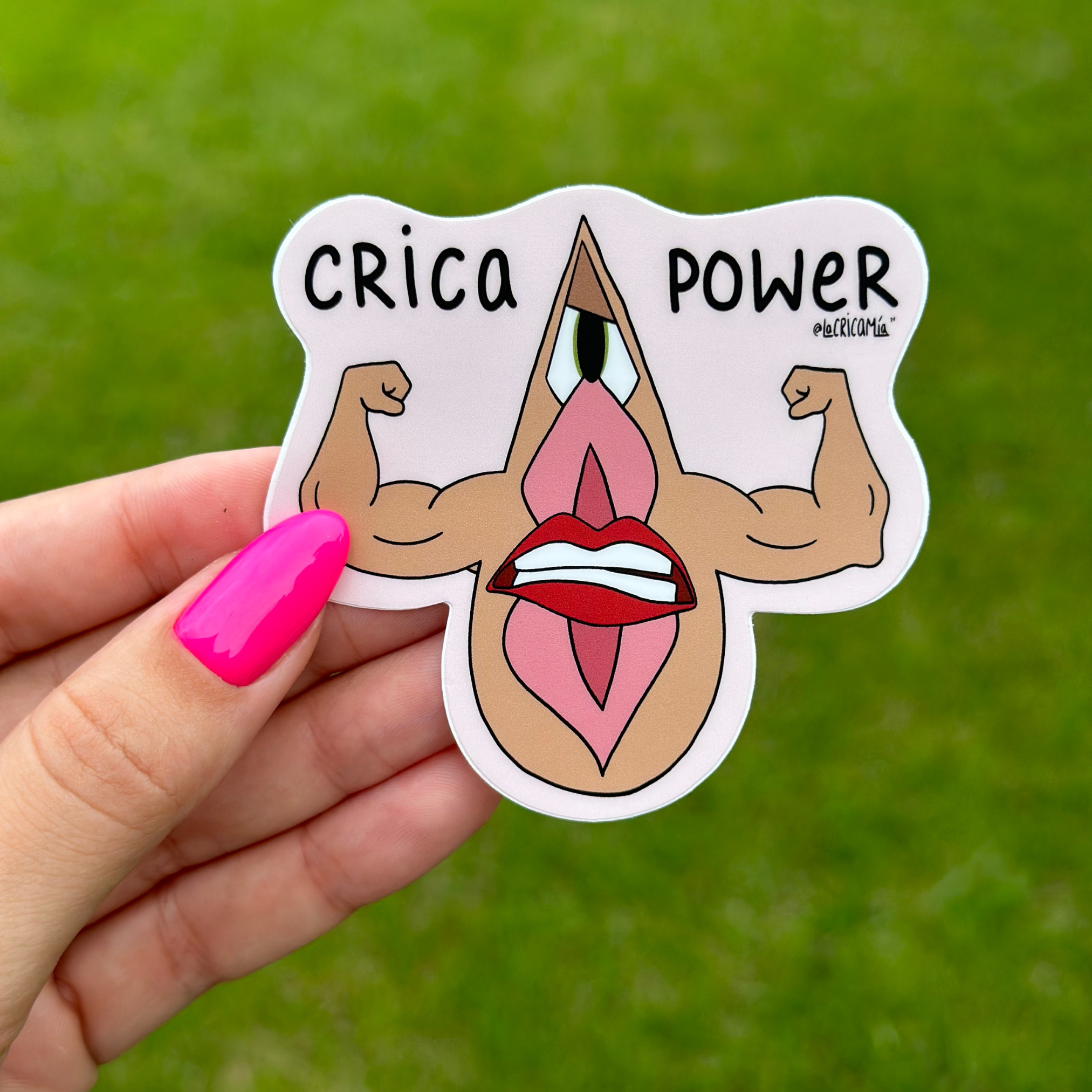 Sticker “Crica Power”