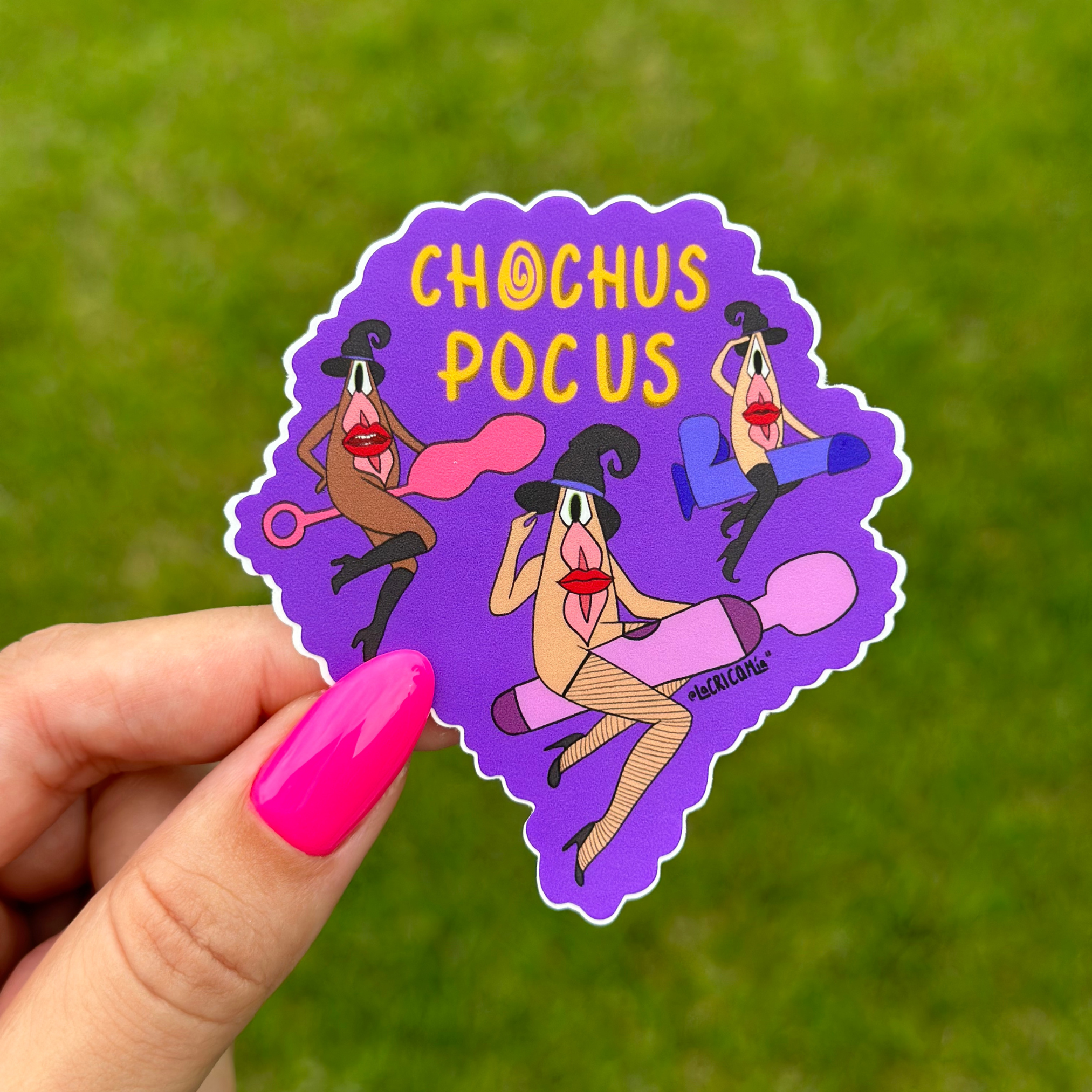 Sticker "Chochus Pocus"