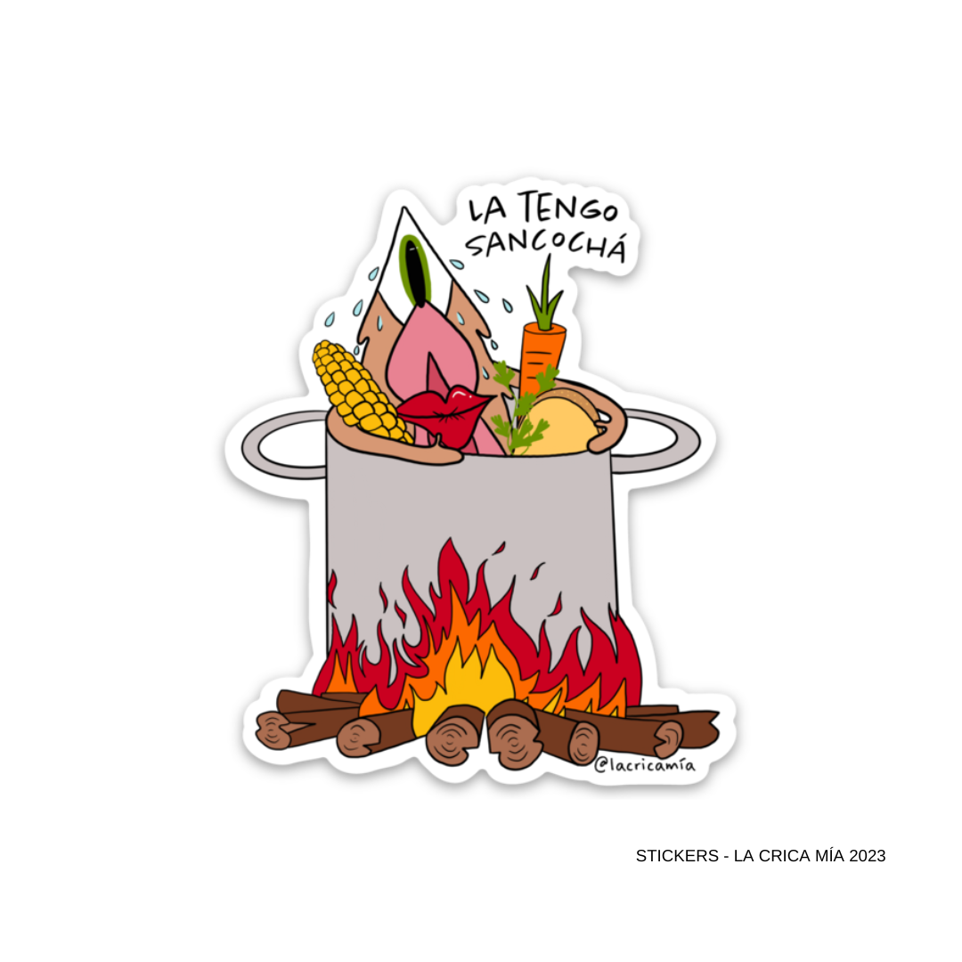 Sticker "La Tengo Sancochá"