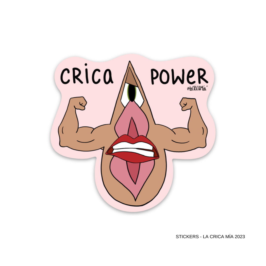 Sticker “Crica Power”