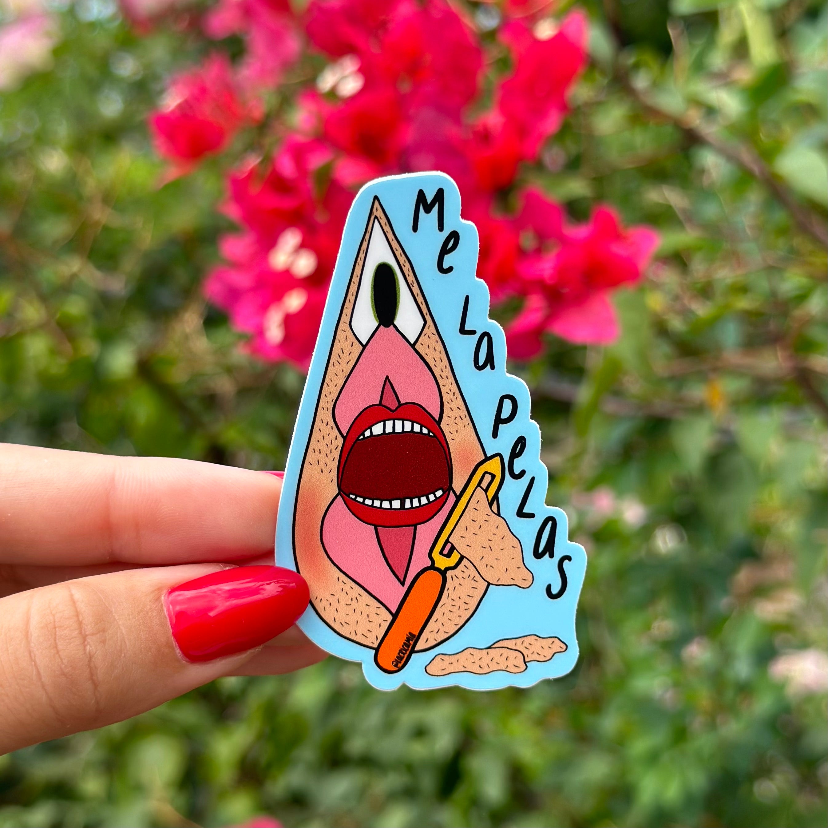Sticker "Me La Pelas"
