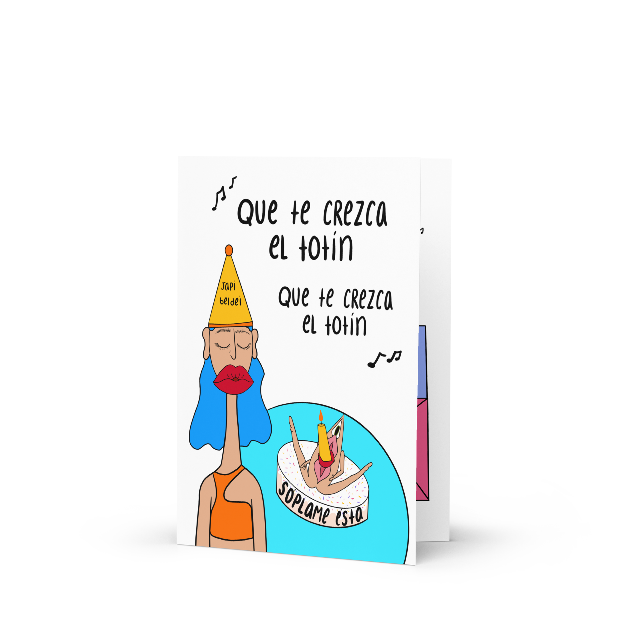 Tarjeta "Que te crezca el Totín"