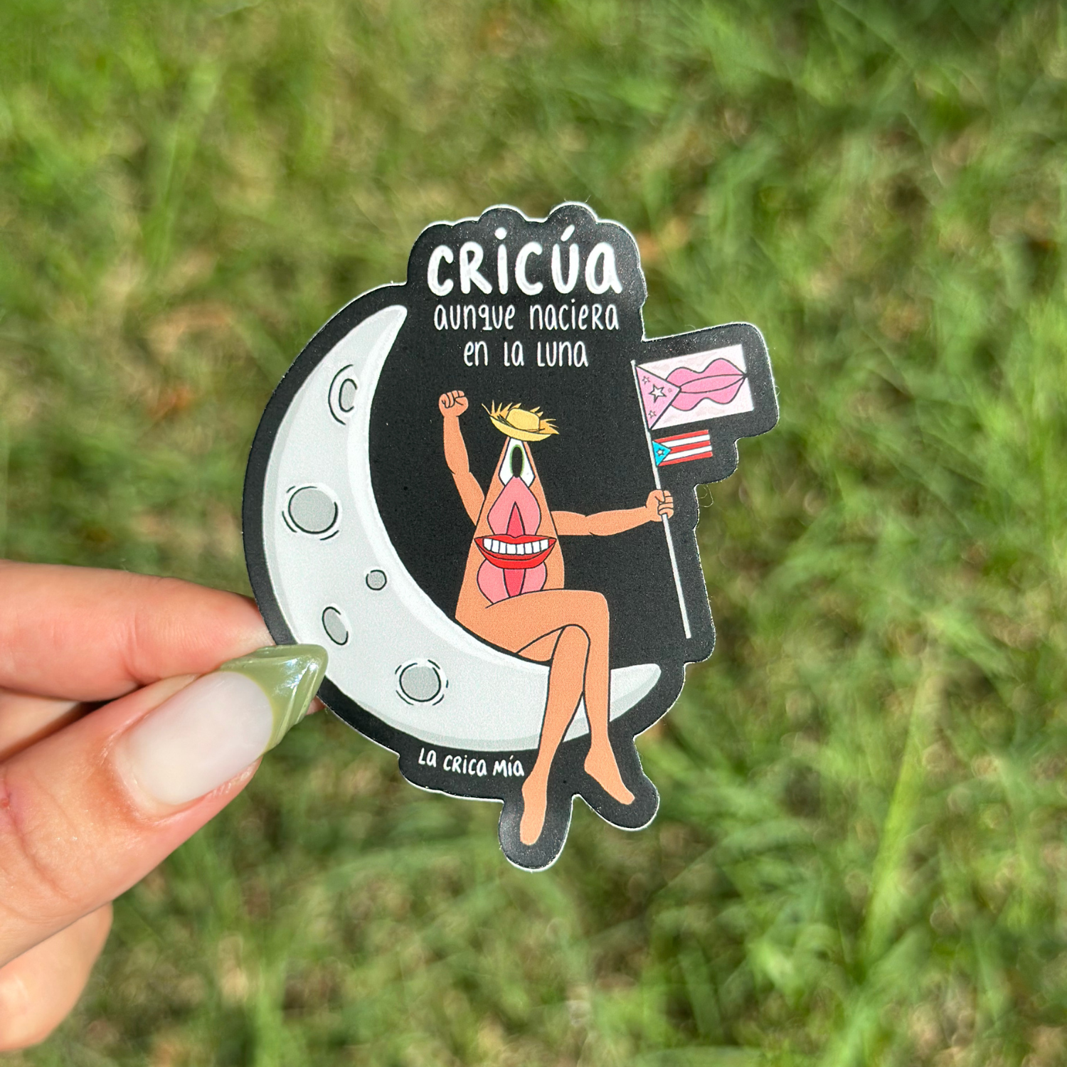 Sticker "Cricúa en la Luna"
