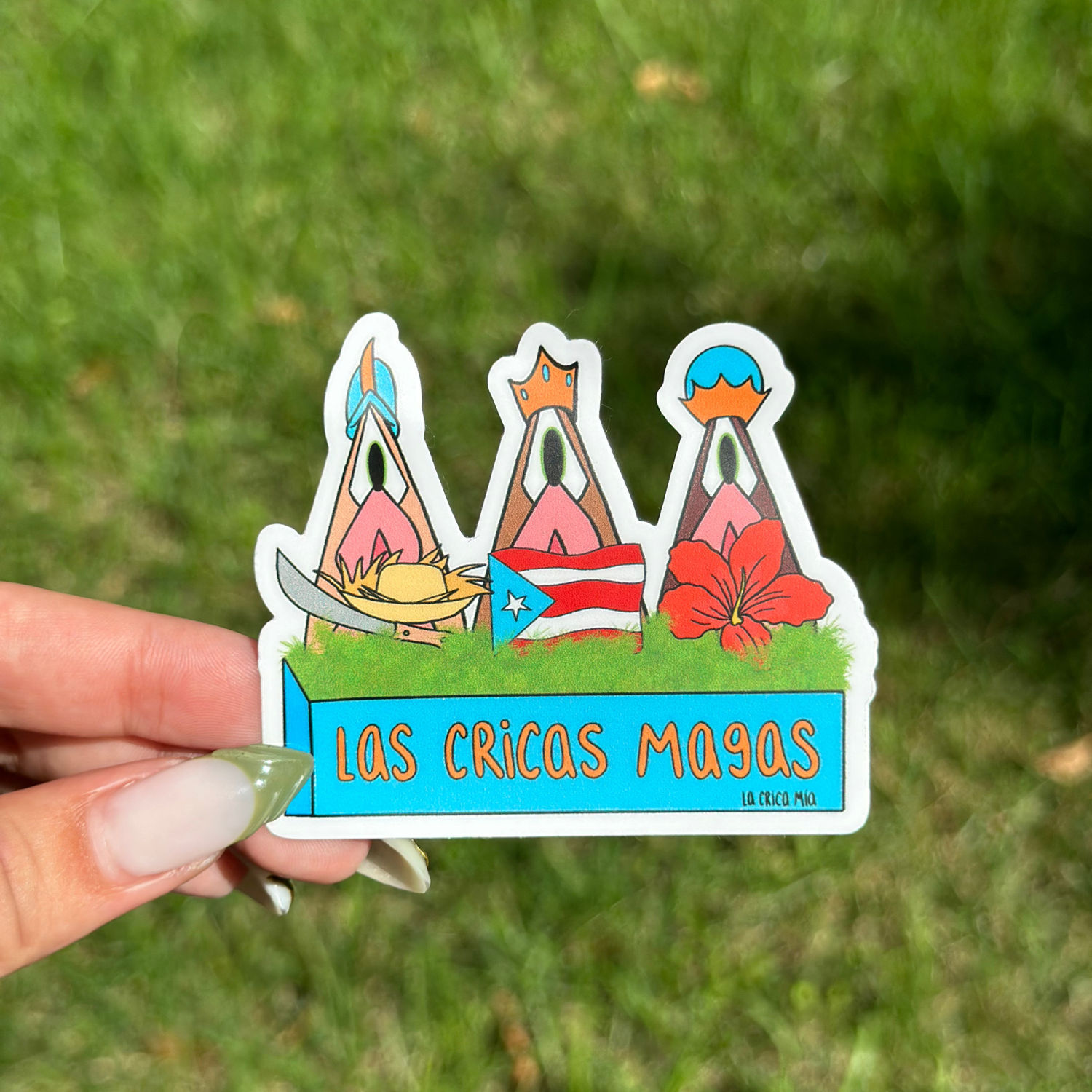 Sticker "Las Cricas Magas"