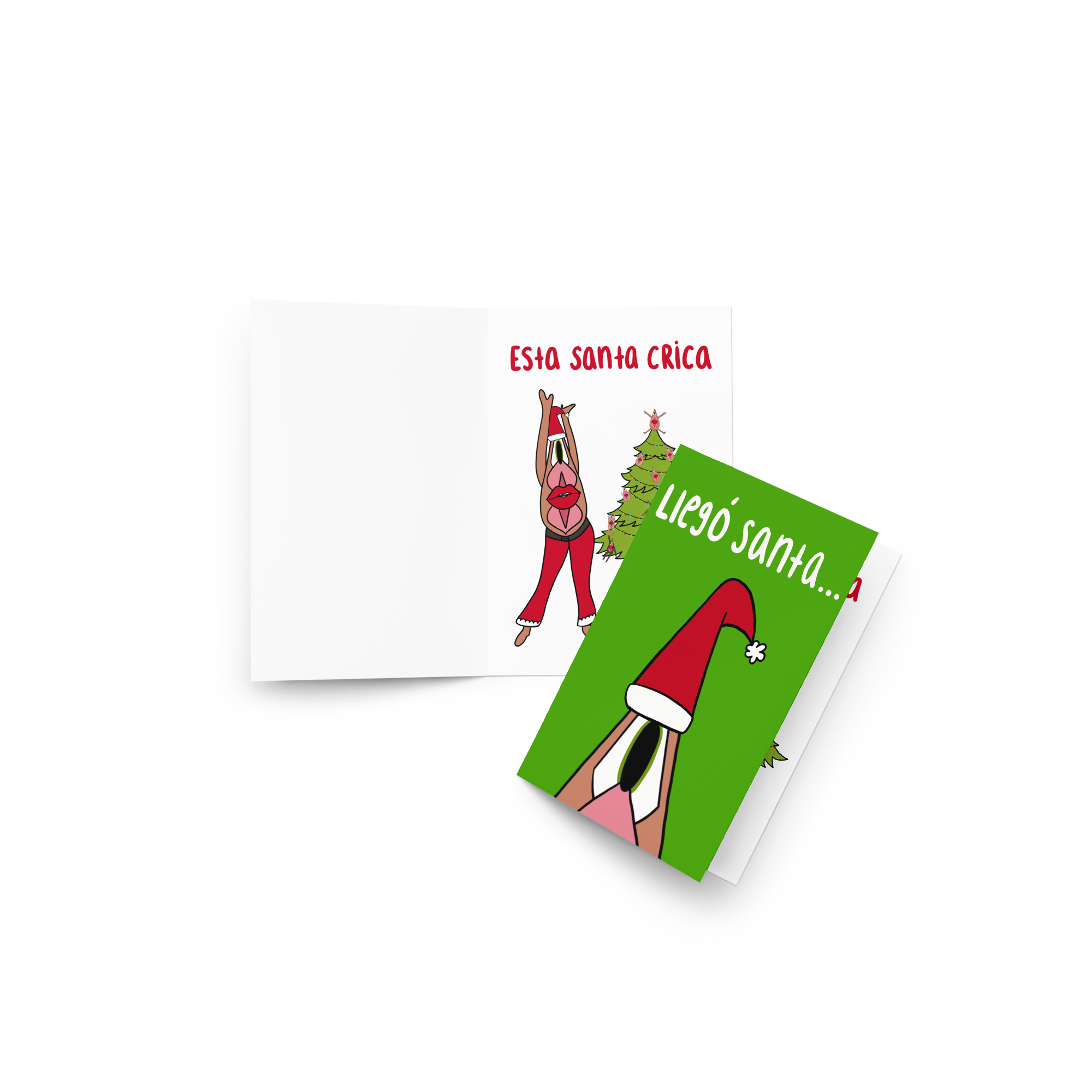 Tarjeta "Mi Santa Crica"