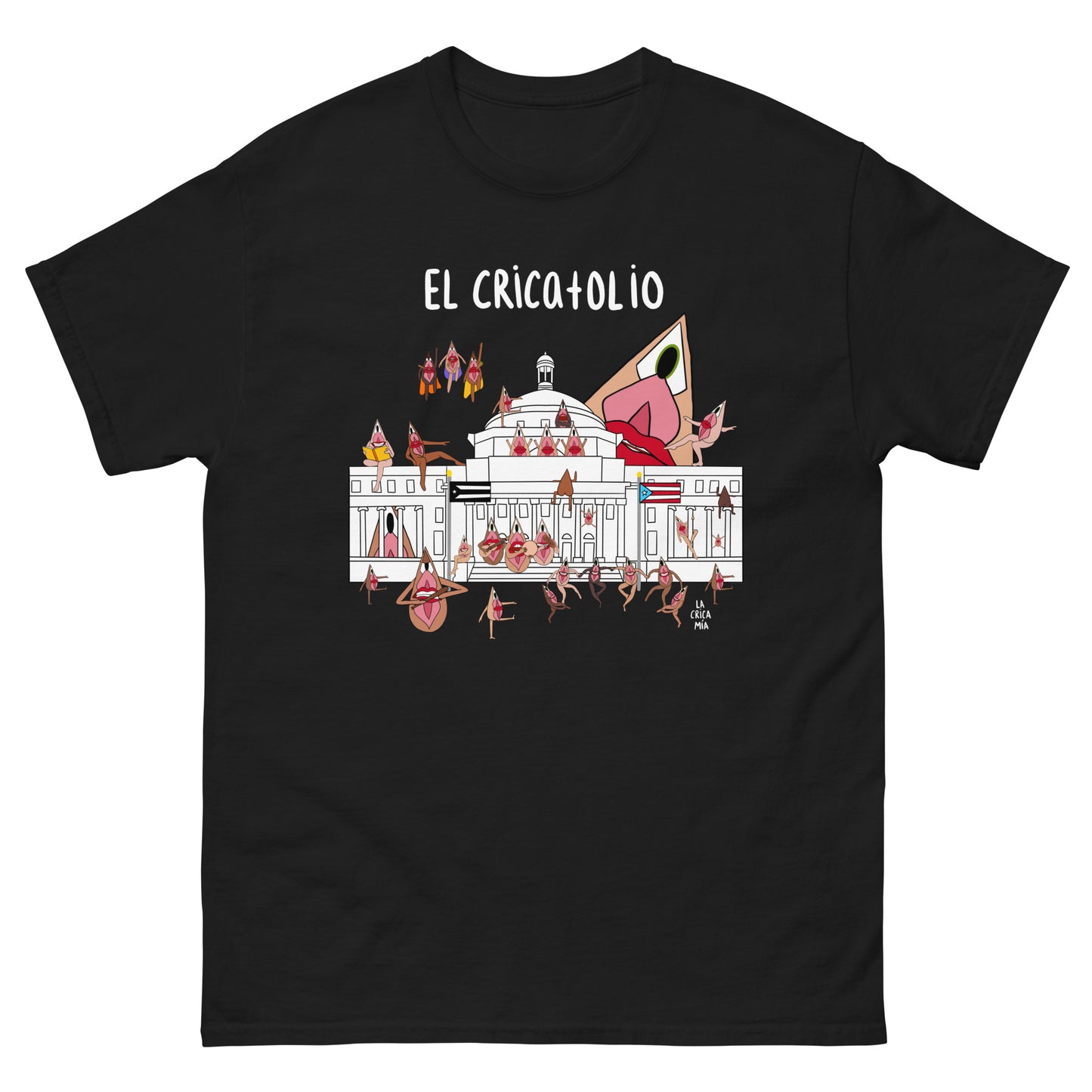 El Cricatolio (t-shirt negra)