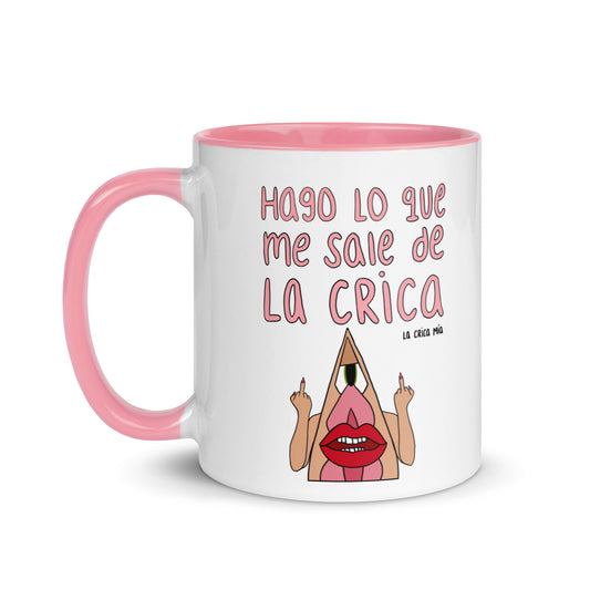 Hago lo que me sale de la  Crica (taza)